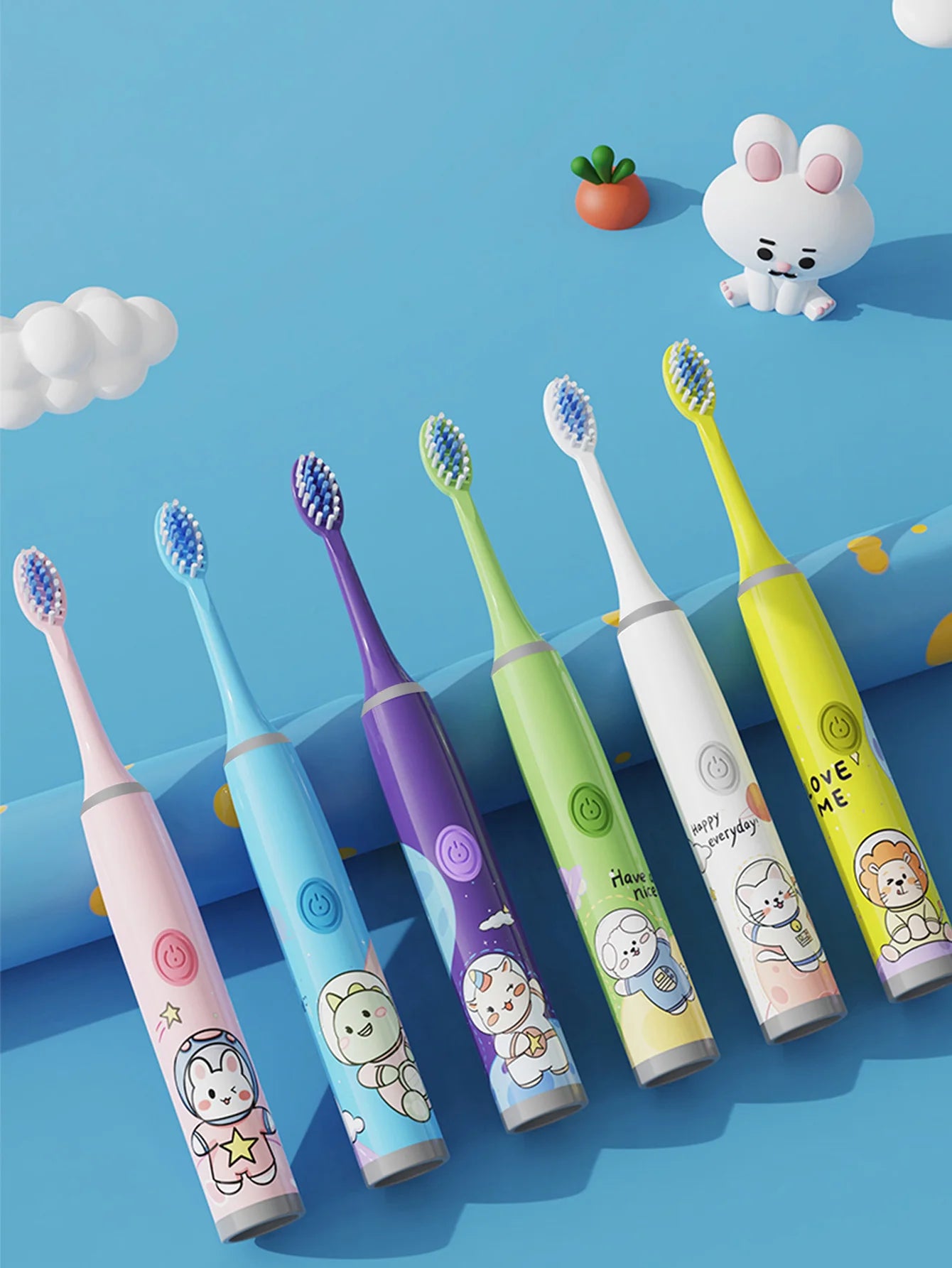 Astronaut Smile Brush Children's Electric Toothbrush - PulseParadise