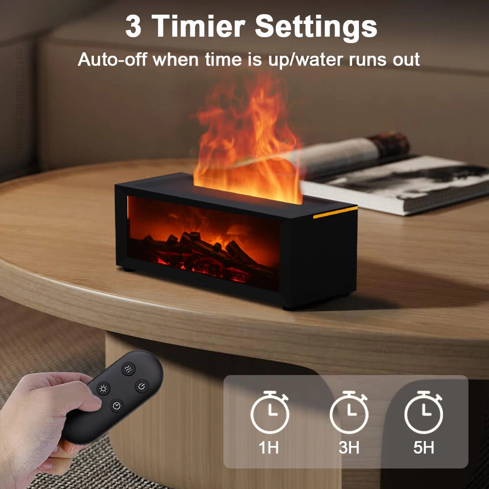 BonfireGlow Essential Oil Diffuser & Air Humidifier - PulseParadise