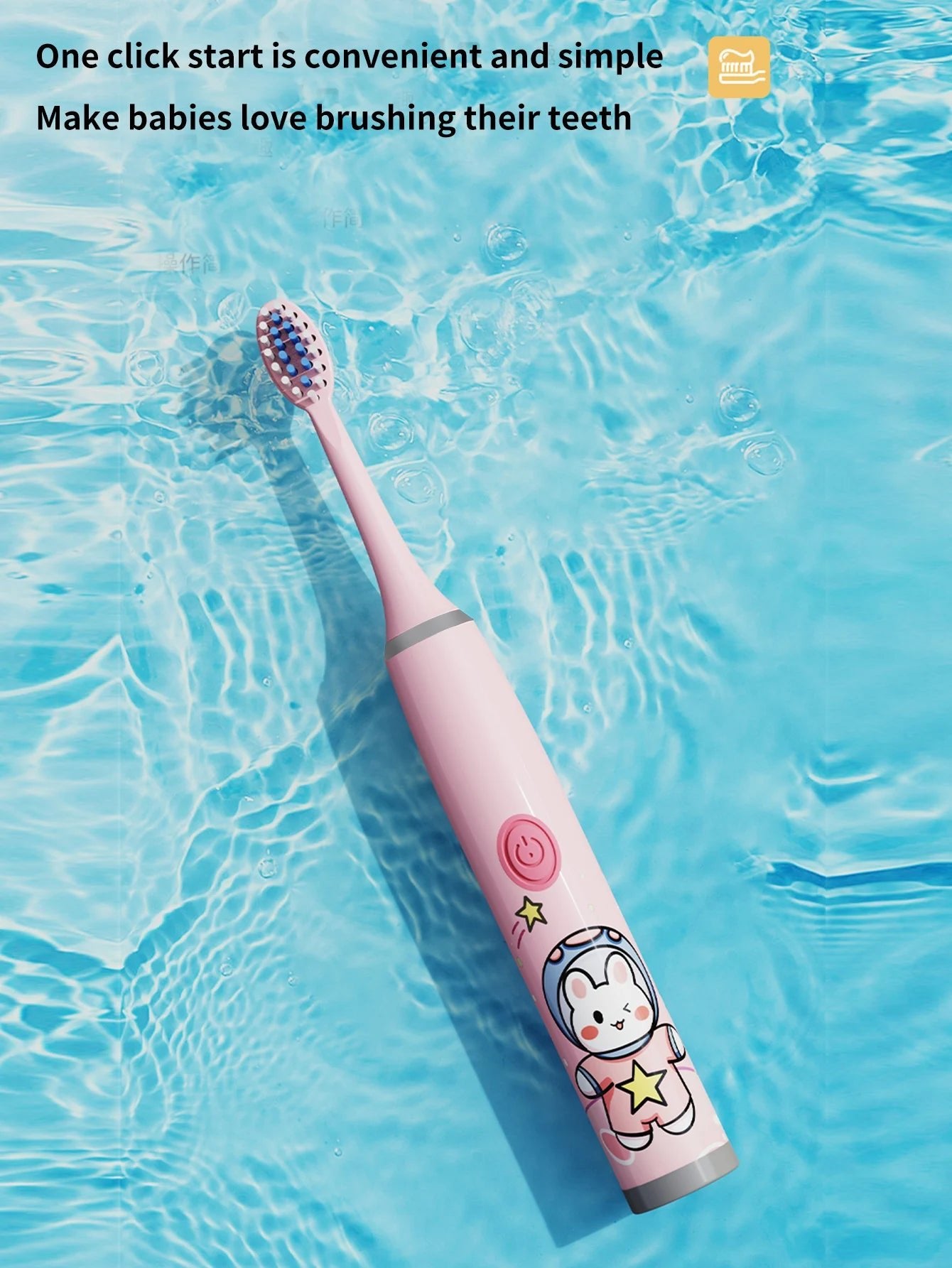 Astronaut Smile Brush Children's Electric Toothbrush - PulseParadise