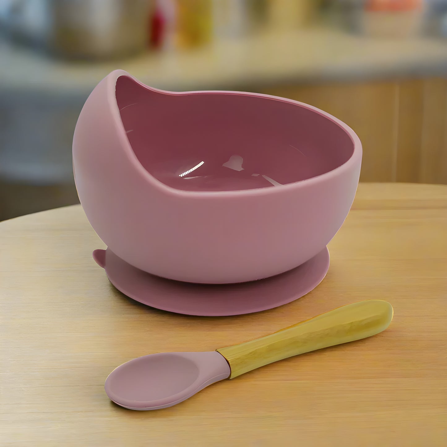 TidyTots Dinnerware- High Quality Spill-Proof Silicone Feeding Bowl for Babies - PulseParadise