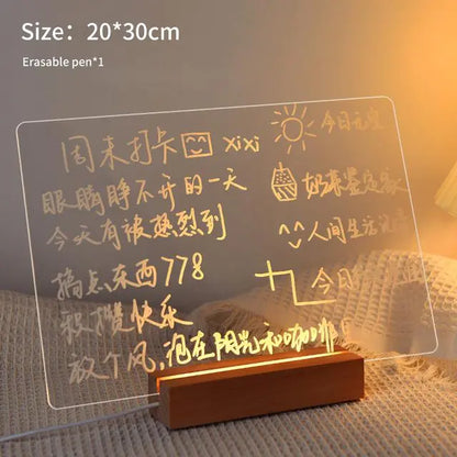 ShineSlate LED Note Board Light
