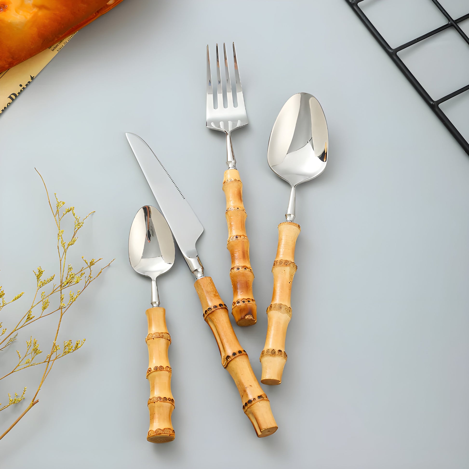 BambooCraft Co. Flatware Set - PulseParadise