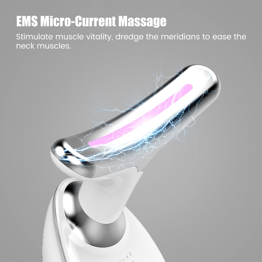 DermaLift Sculptor – EMS Microcurrent LED Face & Neck Lifting Massager - PulseParadise
