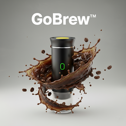 GoBrew™ Portable Espresso Machine - 3-in-1 Travel Coffee Maker | Wireless & Compact