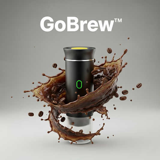 GoBrew™ Portable Espresso Machine - 3-in-1 Travel Coffee Maker | Wireless & Compact