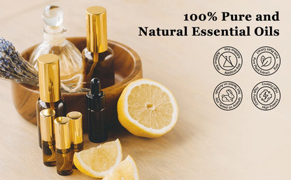 EUQEE 10ml Natural Plant Essential Oil with Dropper For Diffuser Humidifier - PulseParadise