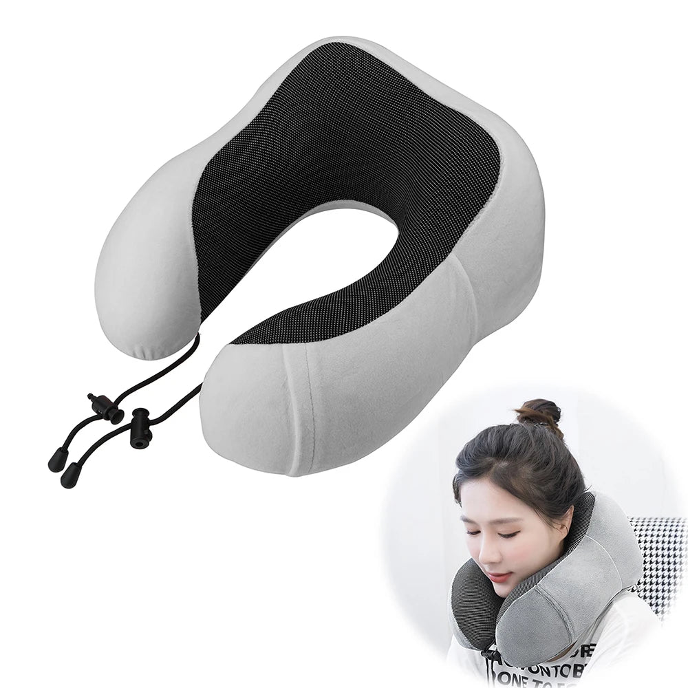 CloudComfort Travel Pillow - Soft Travel Pillow - PulseParadise