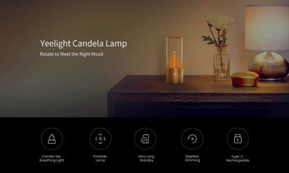 Yeelight LuxeLumen Candela - LED Night Light ✨ - PulseParadise