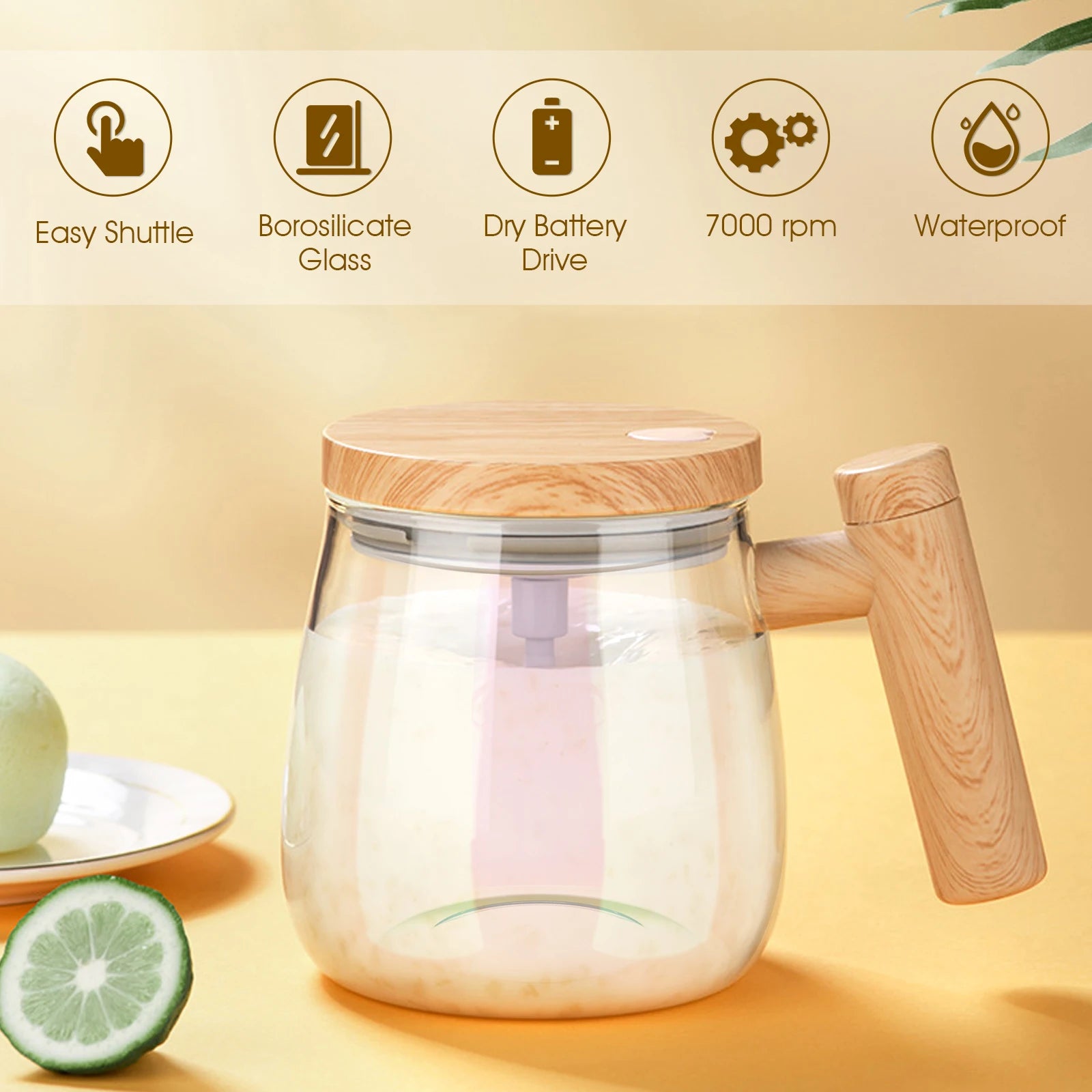StirMaster 7000 Self-Stirring Coffee Mug - PulseParadise
