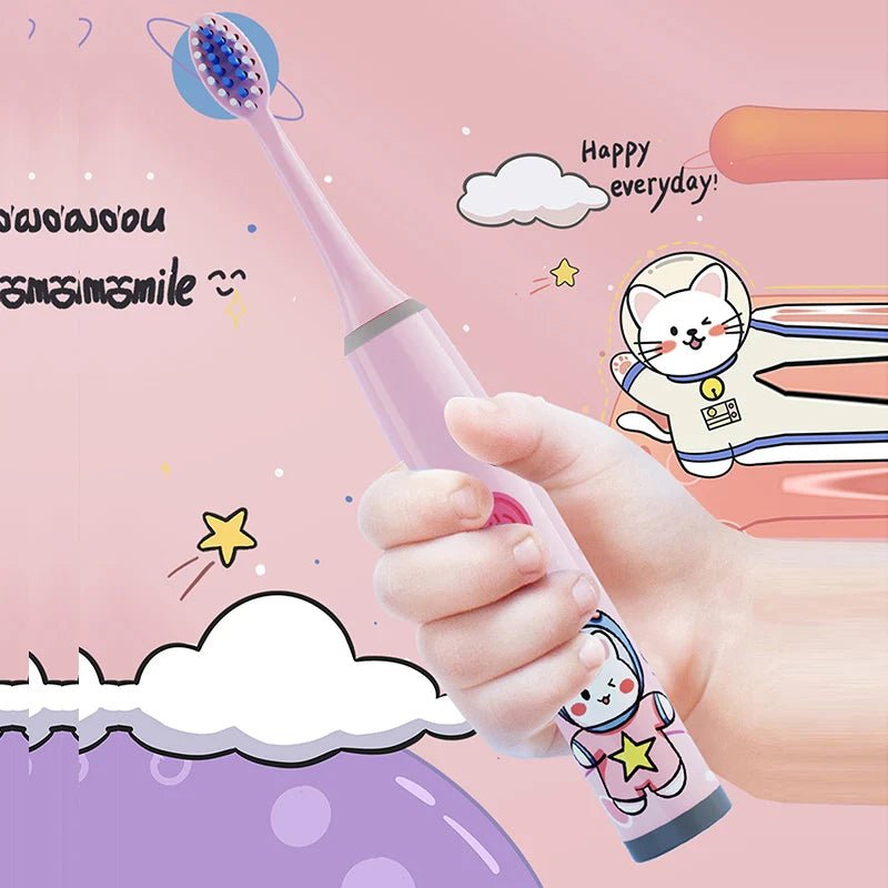 Astronaut Smile Brush Children's Electric Toothbrush - PulseParadise