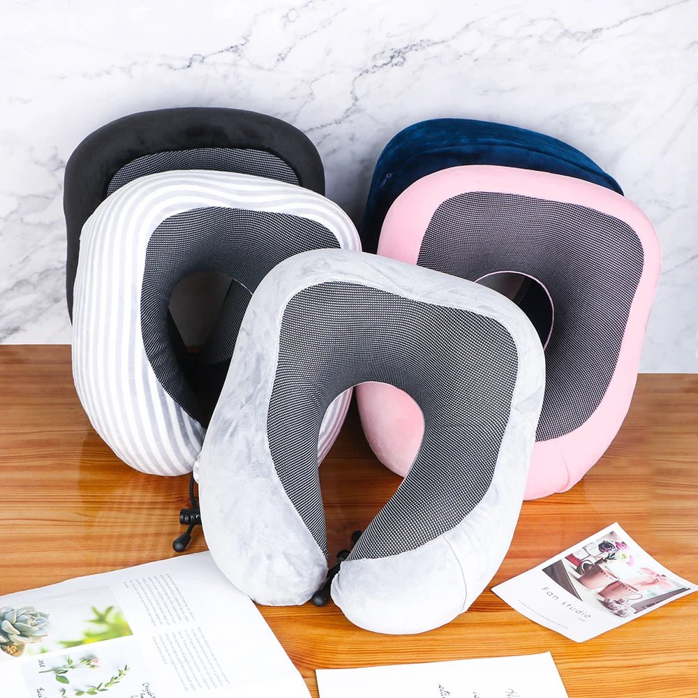 CloudComfort Travel Pillow - Soft Travel Pillow - PulseParadise