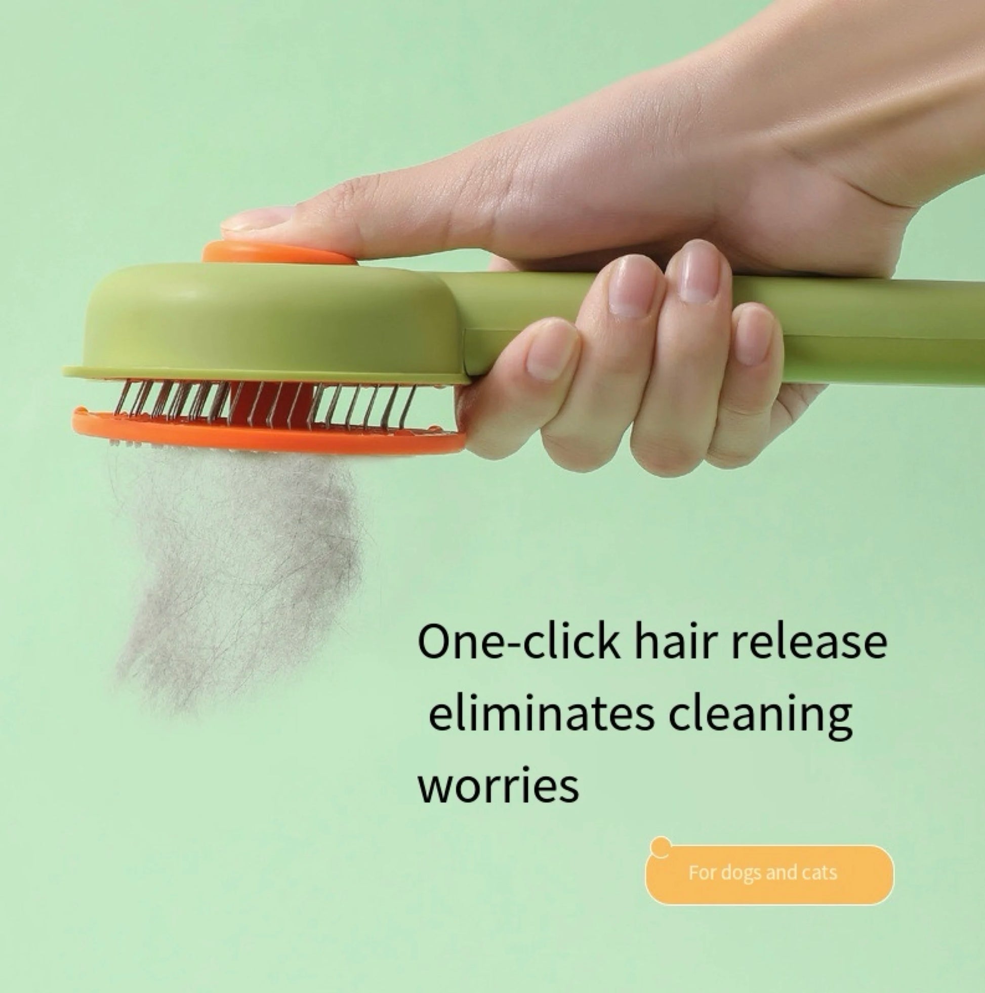 ShedAway Fur Comb - Pets Self Cleaning Hair Brush - PulseParadise