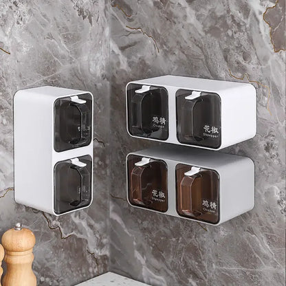 SpiceNest Wall Organizer-Wall-mounted Seasoning Box - PulseParadise
