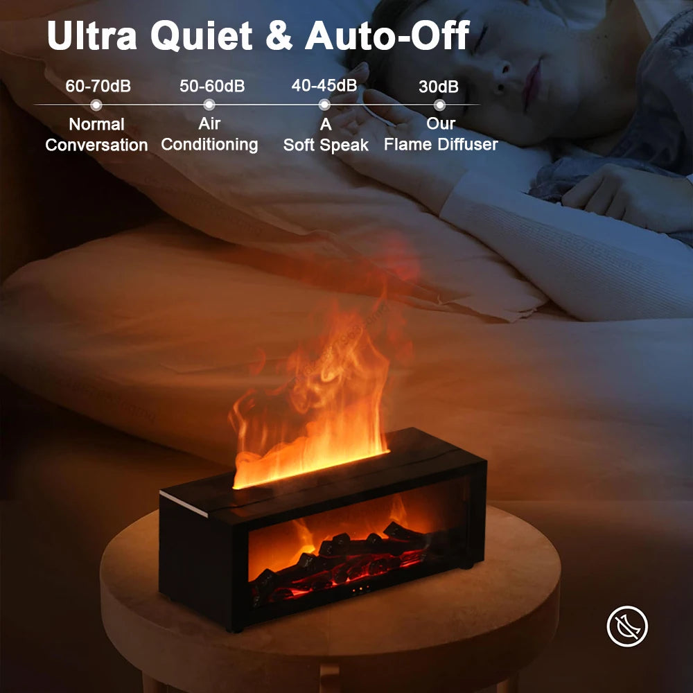BonfireGlow Essential Oil Diffuser & Air Humidifier - PulseParadise