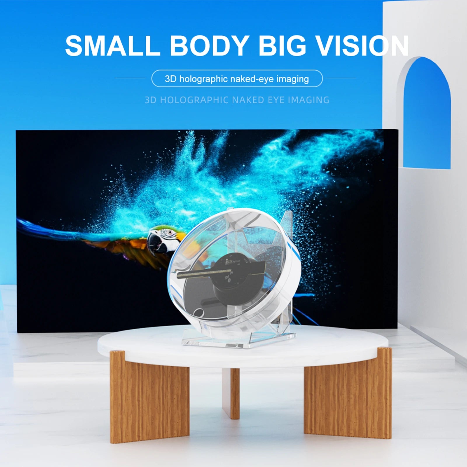 HoloVerse Hologram Projector Fan - PulseParadise