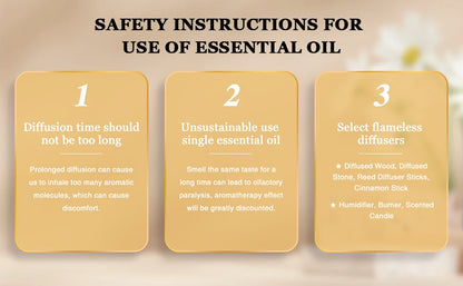 EUQEE 10ml Natural Plant Essential Oil with Dropper For Diffuser Humidifier - PulseParadise