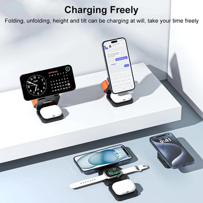TrioCharge Pro-Wireless Charger 3 in 1 - PulseParadise
