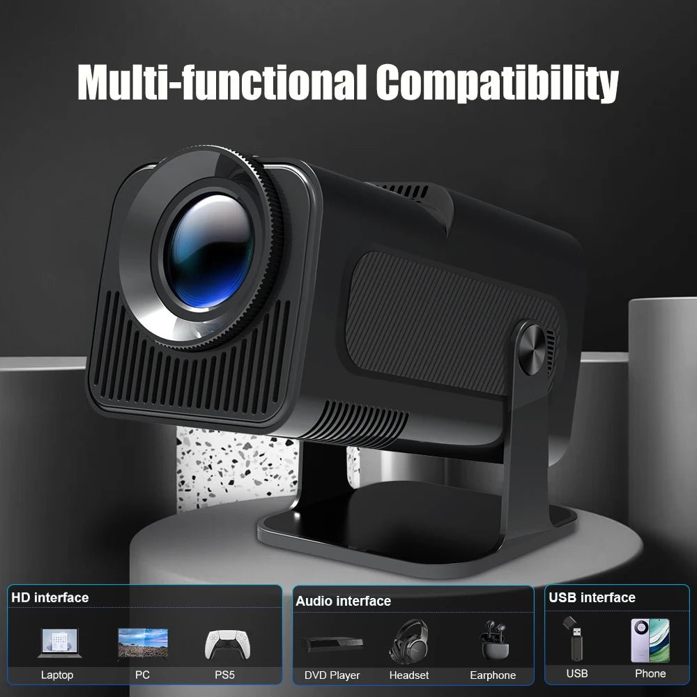 CineNova 390 – 4K Native 1080P Cinema Projector - PulseParadise