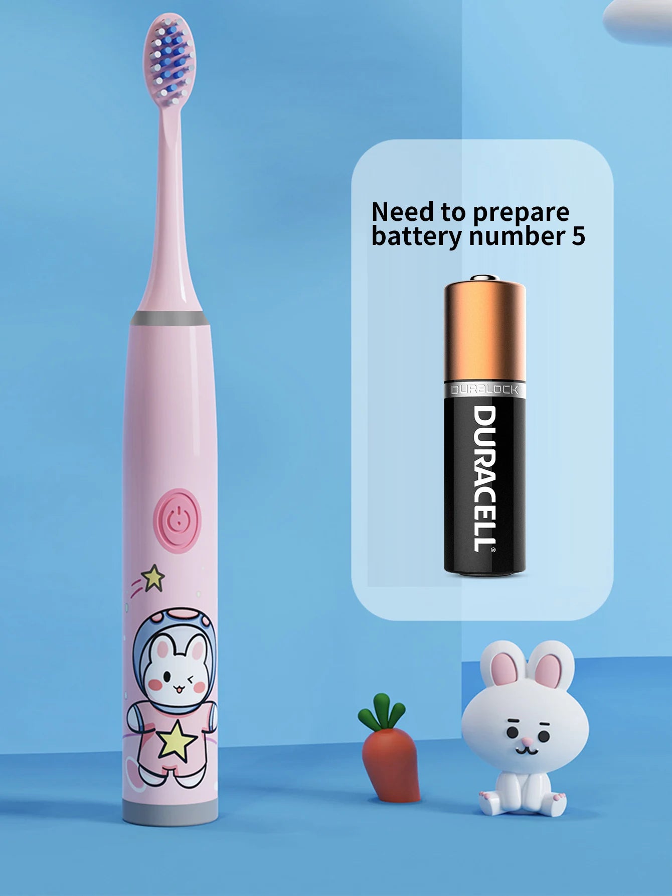 Astronaut Smile Brush Children's Electric Toothbrush - PulseParadise