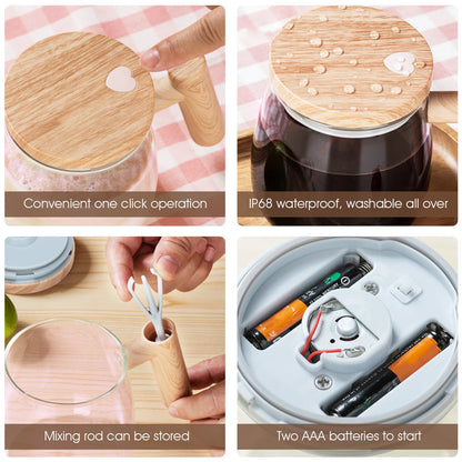 StirMaster 7000 Self-Stirring Coffee Mug - PulseParadise