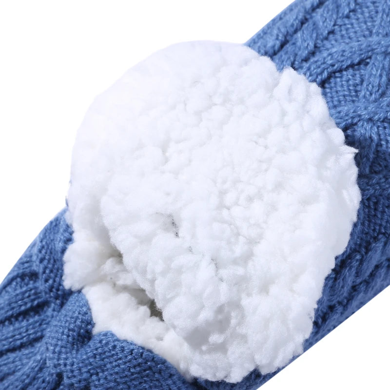 WarmFeet Fuzzy Slippers Thermal Unisex Slipper Socks - PulseParadise
