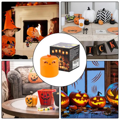 Spooky Pumpkin Lantern - LED Halloween Decor - PulseParadise