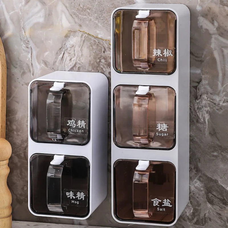 SpiceNest Wall Organizer-Wall-mounted Seasoning Box - PulseParadise