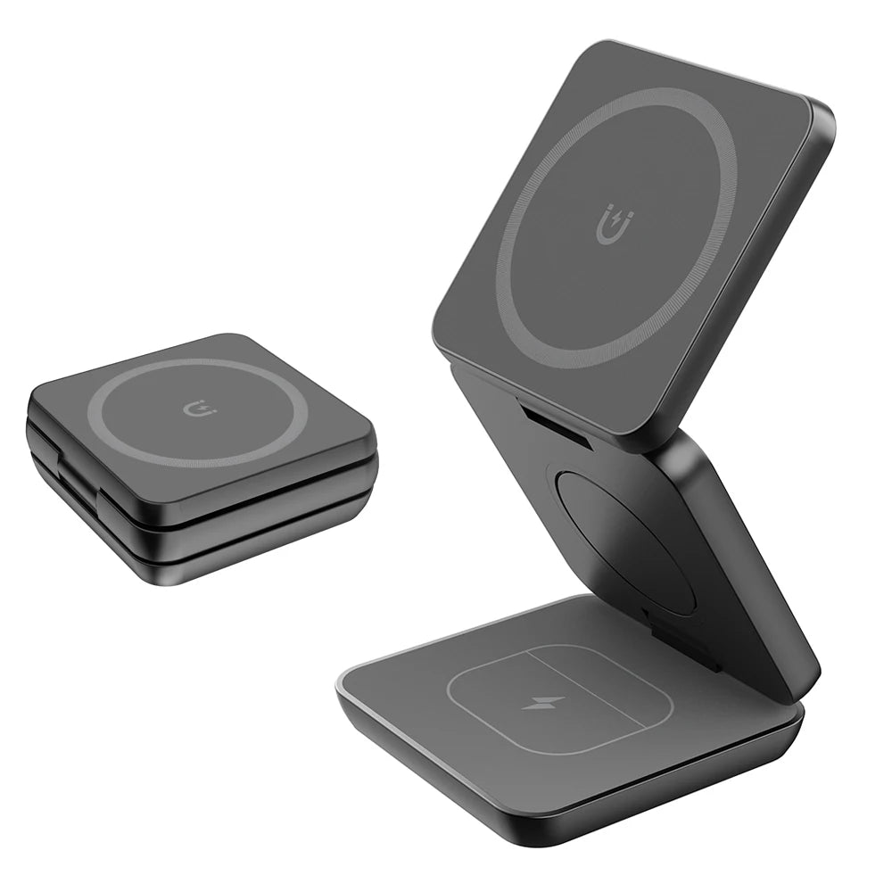 TrioCharge Pro-Wireless Charger 3 in 1 - PulseParadise