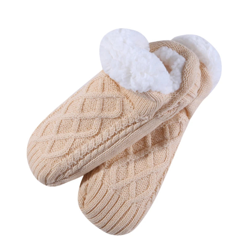 WarmFeet Fuzzy Slippers Thermal Unisex Slipper Socks - PulseParadise