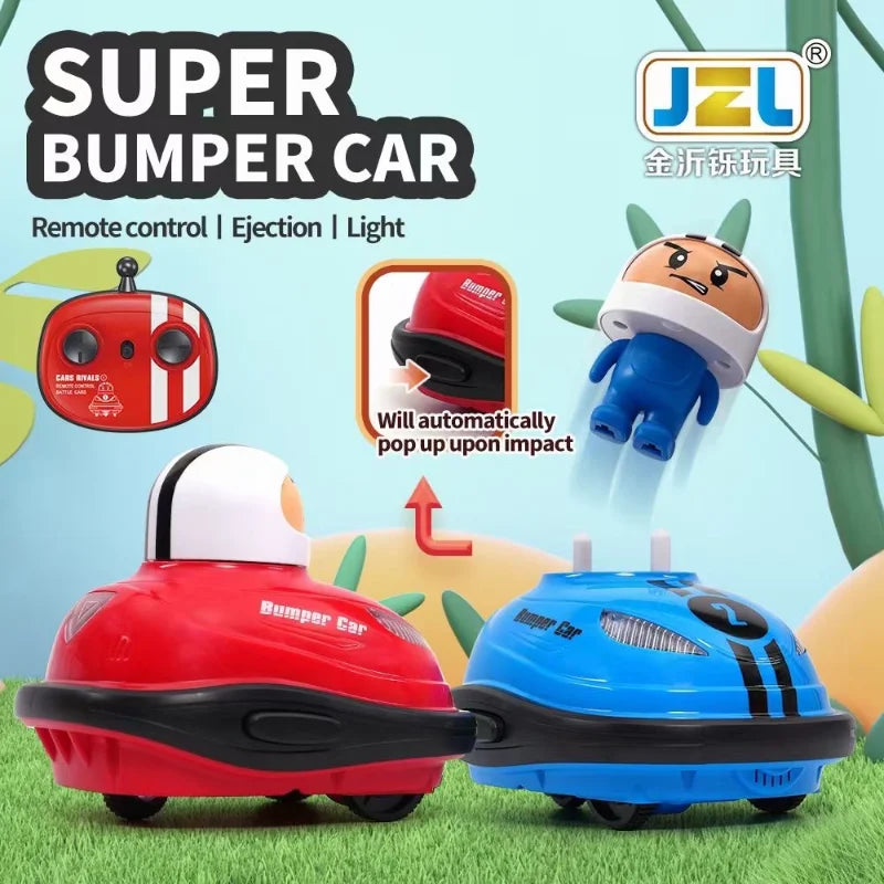 Smash 'N' Dash RC Toy 2.4G Super Battle Bumper Car Set - PulseParadise