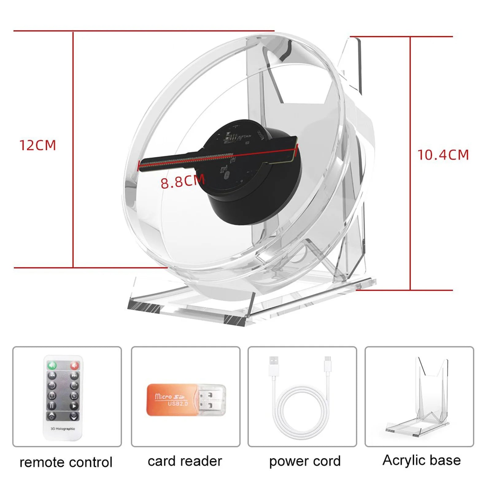 HoloVerse Hologram Projector Fan - PulseParadise