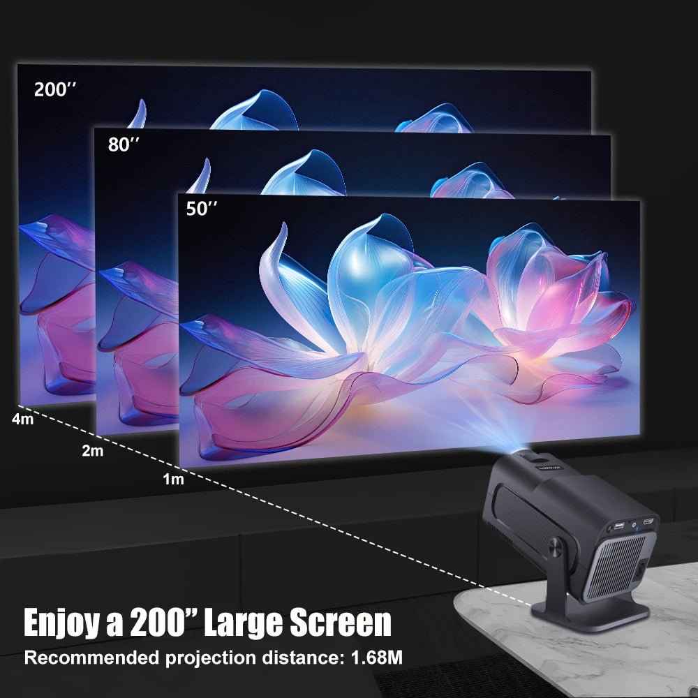 CineNova 390 – 4K Native 1080P Cinema Projector - PulseParadise