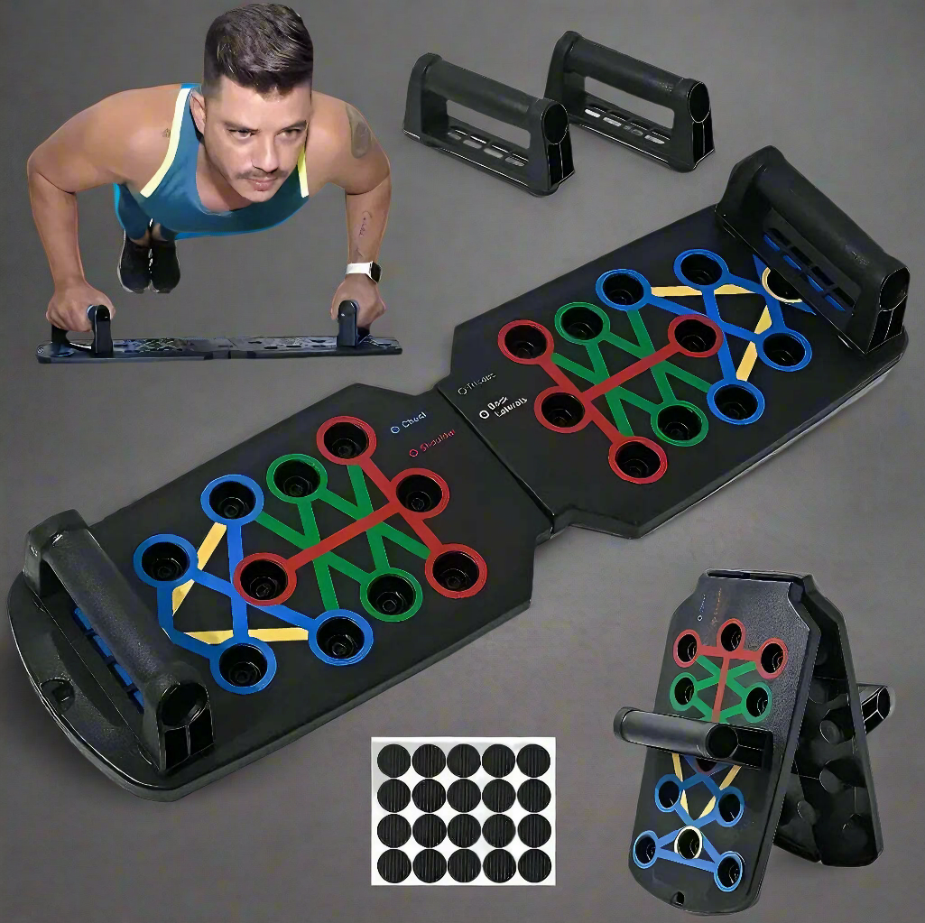 PushUp Elite Trainer Portable Multifunctional Push-up Board Set - PulseParadise