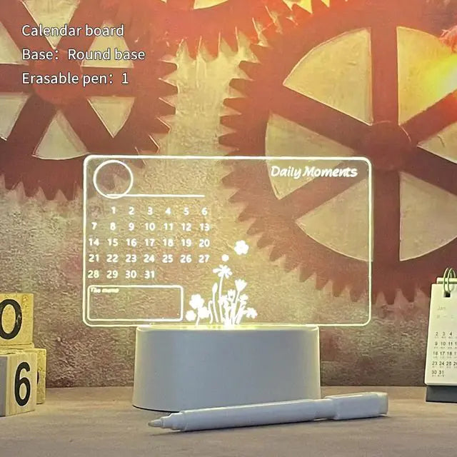 ShineSlate LED Note Board Light
