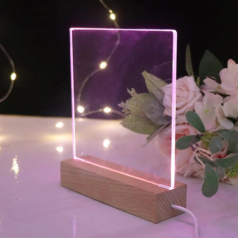 ShineSlate LED Note Board Light