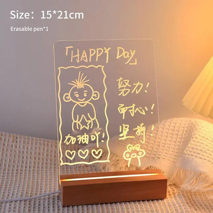 ShineSlate LED Note Board Light