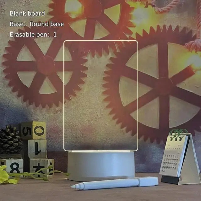 ShineSlate LED Note Board Light