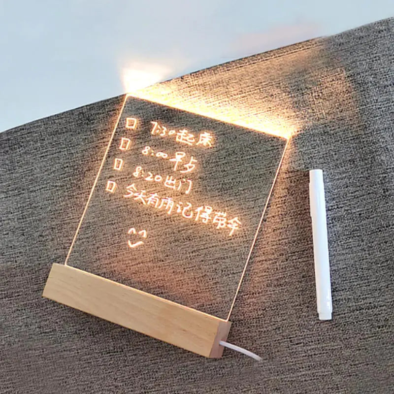 ShineSlate LED Note Board Light